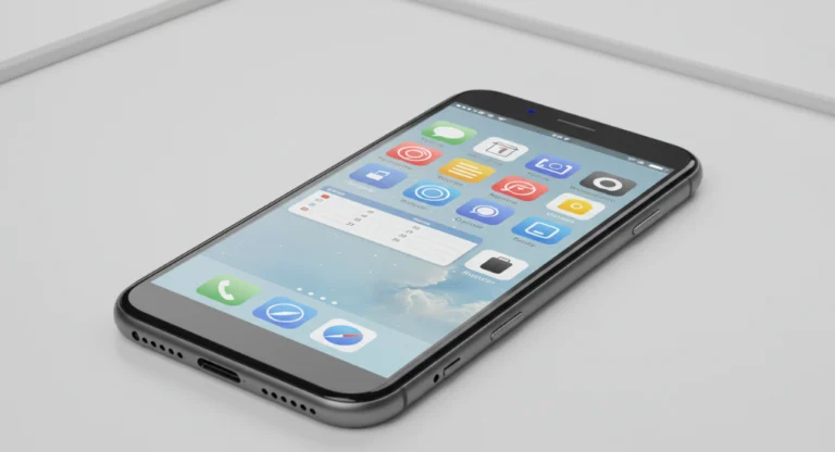 Apps de produtividade pessoal exibidos em um smartphone.